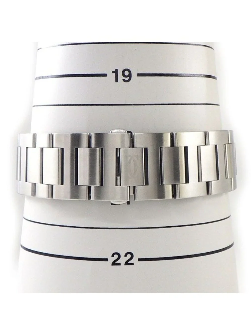 Cartier Watch Pasha Seatimer White Dial Date Luminous Hands SS Automatic Winding